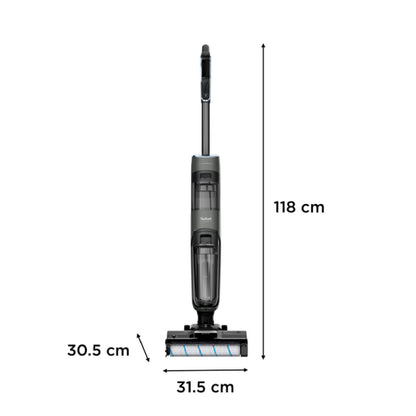 Tefal X-Clean 4 Wet & Dry Handstick Vacuum GF5035 - 2-in-1 Vacuum & Wash, Edge Cleaning, Self-Cleaning, Smart Dirt Detection, LED Display