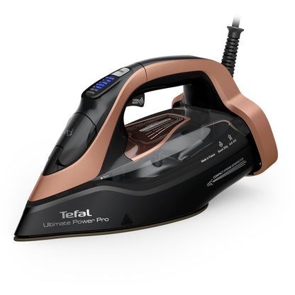 Tefal Ultimate Power Pro Steam Iron FV9E51 – 2990W, Durillium Airglide, AutoClean soleplate, Anti-drip, Made in France