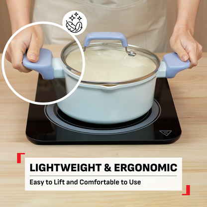 Tefal Elipso Saucepan 18cm w/Lid G62023  / Stew Pot 20cm w/Lid G62044