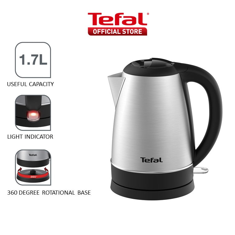 Tefal Kettle Handy 1.7L Stainless Steel KI800D