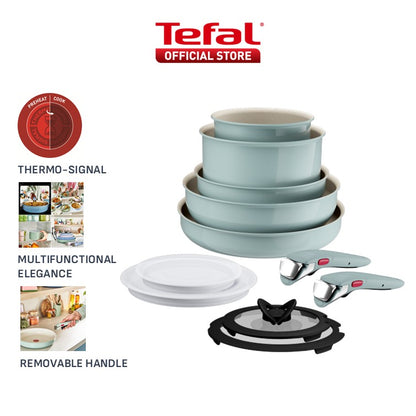 Tefal Ingenio Serenity 11pc Cookware Set
