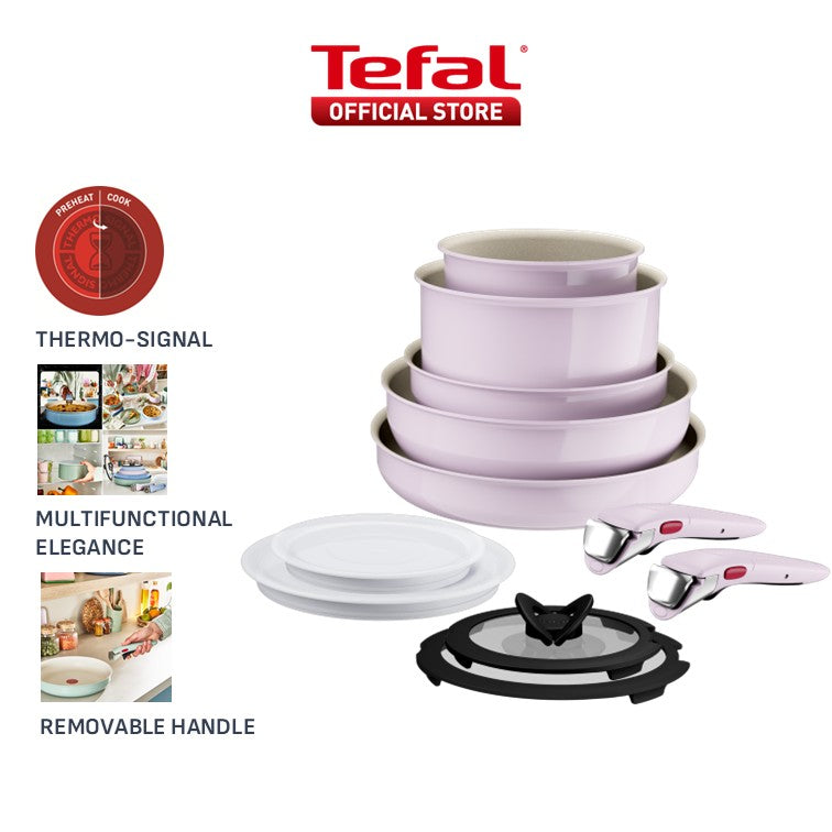 Tefal Ingenio Serenity 11pc Cookware Set