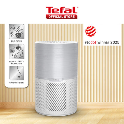 Tefal Pure Air Compact Air Purifier PT2220 – Compact Lightweight,3 Automatic Mode, HEPA Allergy+ filtration