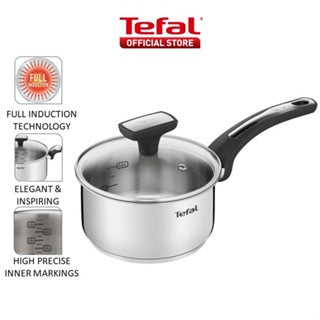 Tefal Emotion Range Non-Stick Stainless Steel Frypan, Stockpot, Wok Pan, Saucepan 16cm/22cm/24cm/28cm