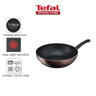 Tefal Day by Day Frypan, Deep Frypan, Saucepan, Stewpot, Wok Pan 18cm/22cm/24cm/26cm/28cm/32cm