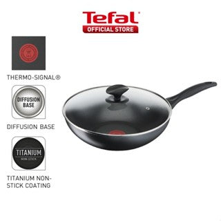 Tefal Cook & Clean Range Frypan, Wok Pan, Cookware Set 20cm/24cm/26cm/28cm/30cm