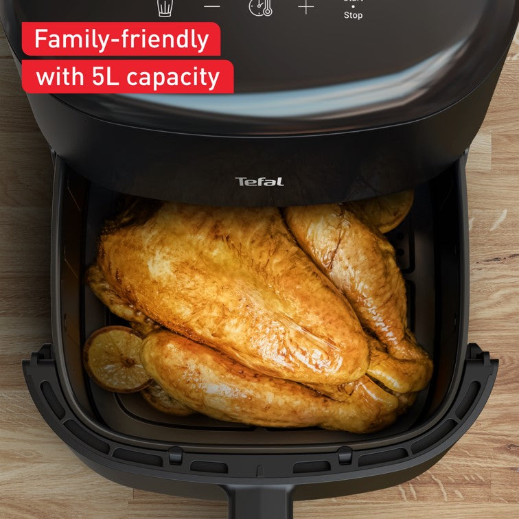 Tefal Easy Fry Max Digital Air Fryer 5L EY2458 - 10 programs, non-stick dishwasher safe basket, 70% energy saving