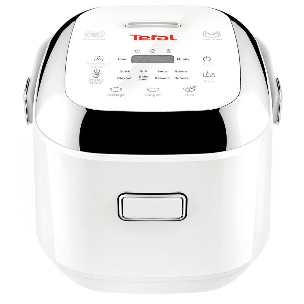 Tefal Rice Cooker Mini Pro Induction RK6041  12 Programmes, AI, 6-Layer, 24H Keep-Warm, 4 Cups