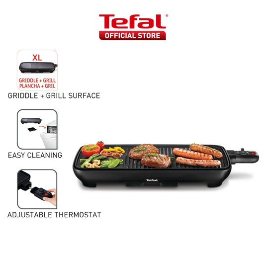 Tefal Malaga Plancha Grill ( Cooking Surface 1200cm ) TG3918