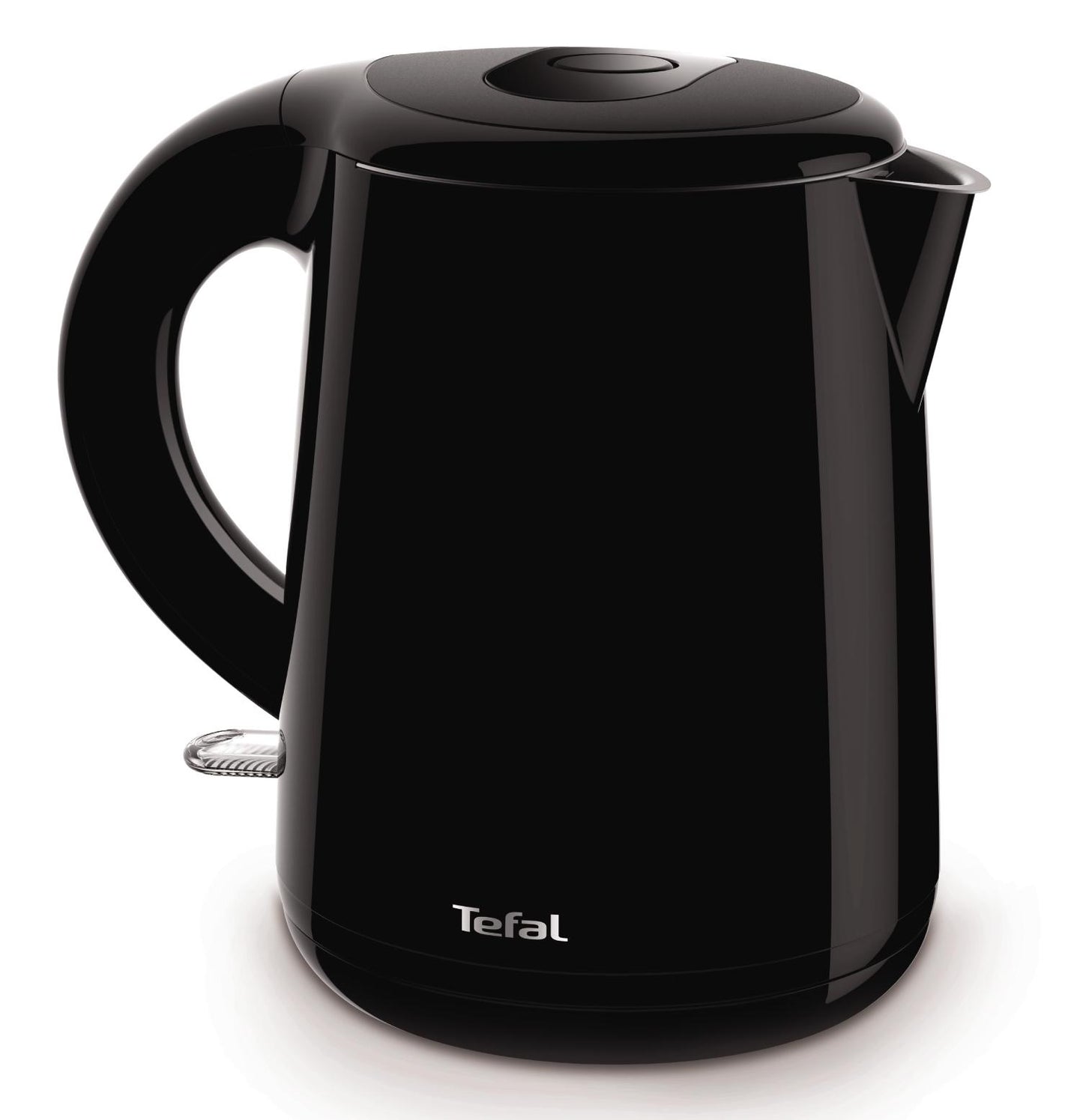 Tefal Safe Tea Kettle 1.0L Black KO2618  Double layer insulation, Safe to touch, 360 degrees rotational base, auto off