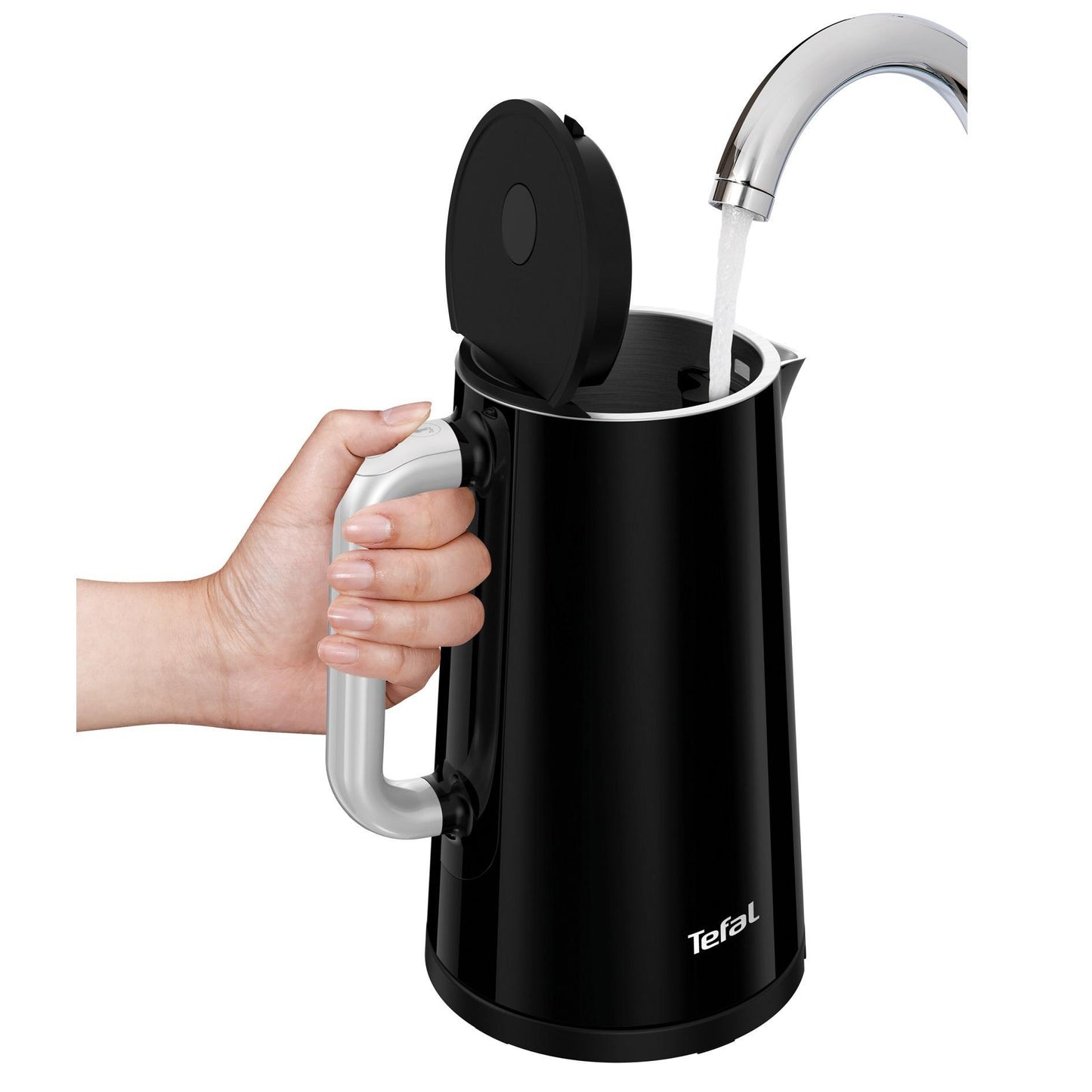 Tefal Digital Display Kettle 1.7L KO8508  Safe to touch, 5-temperature selection, 30min keepwarm,auto-off