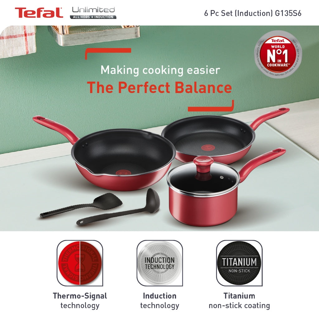 Tefal So Chef Range Cookware Set 2pcs/3pcs/4pcs/6pcs