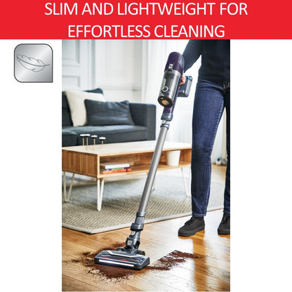 Tefal X-pert 6.60 Cordless Handstick Vacuum Cleaner TY6837  Lightweight, Automatic Floor/Surface Settings, Removable Battery, Easy Maintenance, 45-Minute Battery