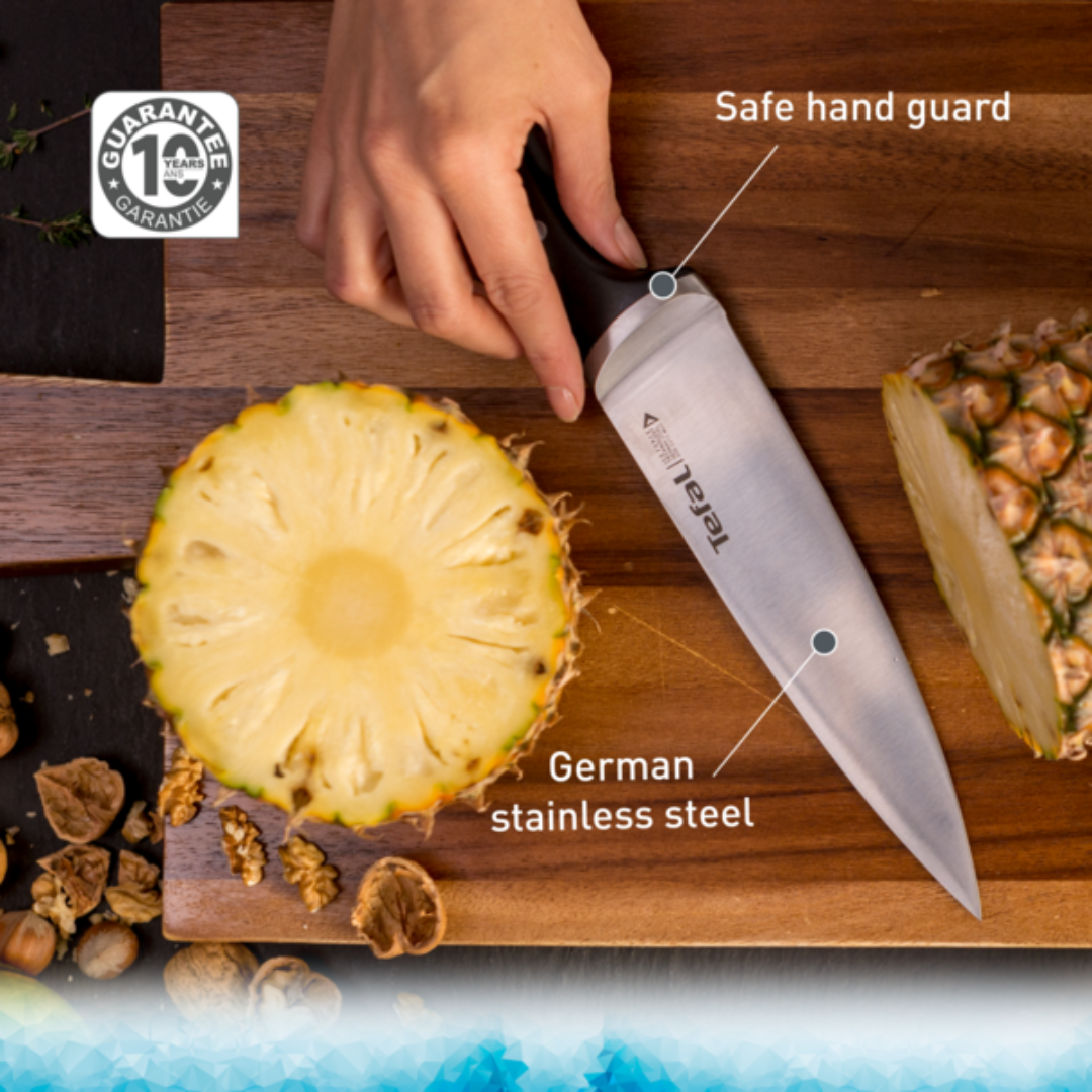 Tefal Ice Force 2pcs Set (Santoku Knife 16.5cm + Utility 13cm) K232S2