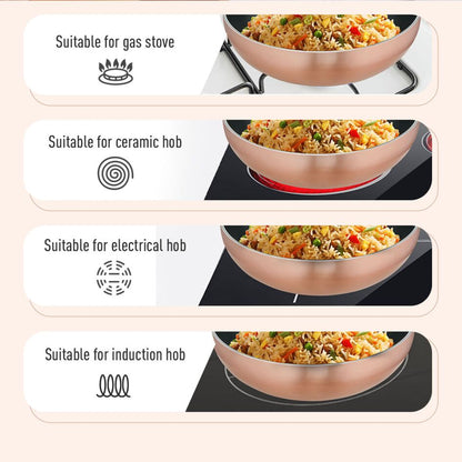 Tefal Cook & Shine IH Cookware (Wok Pan, Frypan)