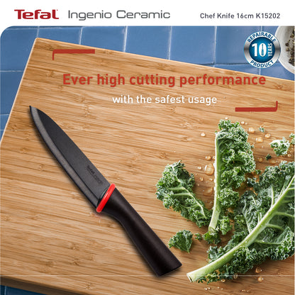 Tefal Ingenio Ceramic Chef Knife 16cm K15202