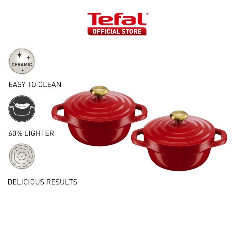 Tefal Air Cast Mini Pot 11cm (Set of 2) E254S2