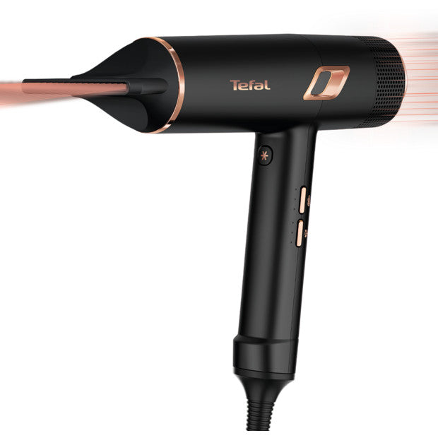 (NEW) Tefal Maestria Hair Dryer – 2000W Powerful, Lightweight, Ions Infused, Salon Grade, 3 Accessories Included HV9920