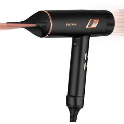 (NEW) Tefal Maestria Hair Dryer – 2000W Powerful, Lightweight, Ions Infused, Salon Grade, 3 Accessories Included HV9920