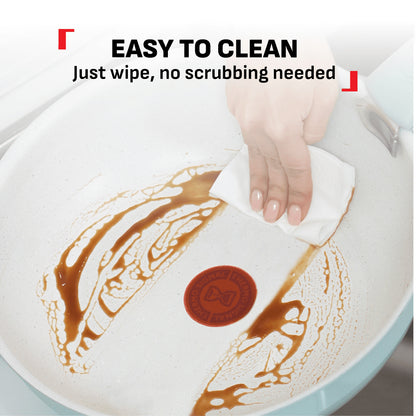 Tefal Ingenio Serenity Cookware Set - 4pc (Frypan 28cm + Wokpan 26cm+ Saucepan 20cm + Handle)