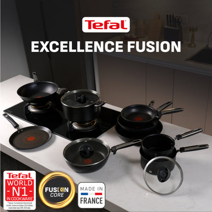(NEW) Tefal Excellence Fusion Cookware Range - Fry Pan/Wok Pan/Sauce Pan/Stew Pot/Deep Fry Pan