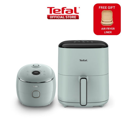 (NEW) Tefal Easy Fry POP 5L Air Fryer - 10 Programs, Mode Option, Adjustable Temperature, Touch Panel, Dishwasher-safe