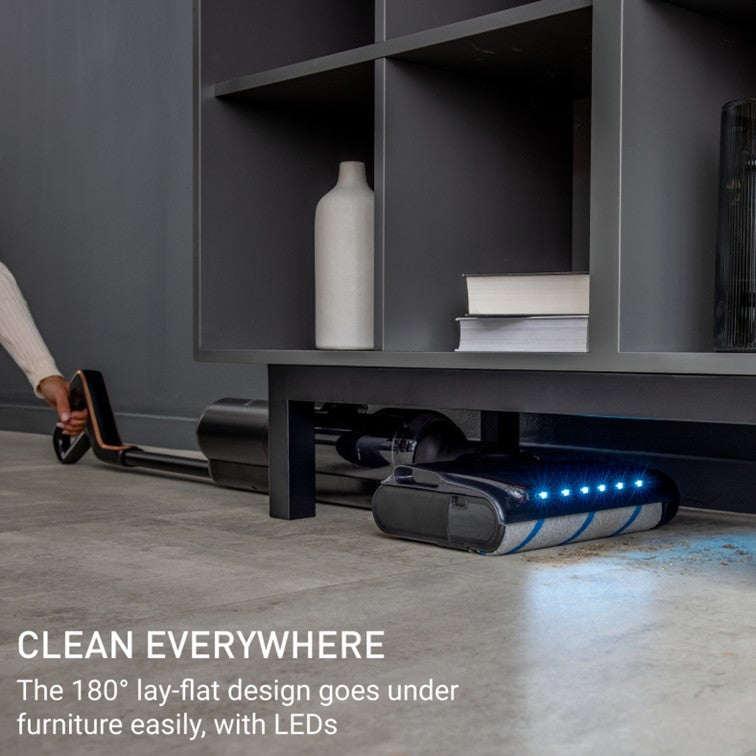 Tefal X-Clean 7 Wet & Dry Handstick GF5736 – 2-in-1 Vacuum & Wash, 180 Lay-Flat, Self-Clean + Hot Air Dry, Powerful 250W