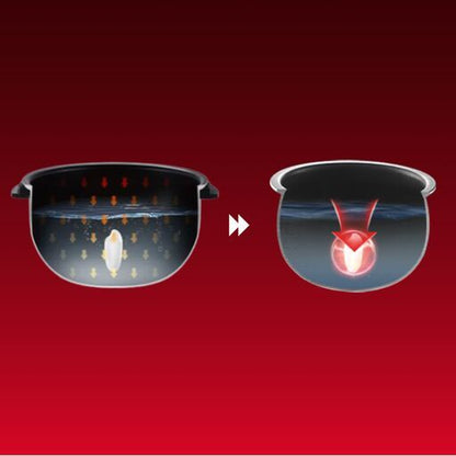 (NEW) Tefal Mini Far Infrared Induction Heater Rice Cooker RK887 - 1L Capacity, 12 Cooking Modes, 2mm Non-Stick Pot