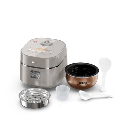 (NEW) Tefal Mini Far Infrared Induction Heater Rice Cooker RK887 - 1L Capacity, 12 Cooking Modes, 2mm Non-Stick Pot