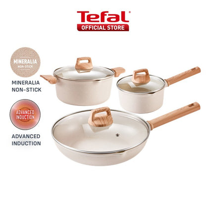Tefal Cristalia Plus Deep Fry Pan 26cm / Saucepan 16cm / Stew Pot 20cm / Wok Pan 30cm
