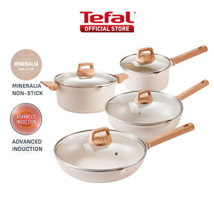 Tefal Cristalia Plus Deep Fry Pan 26cm / Saucepan 16cm / Stew Pot 20cm / Wok Pan 30cm