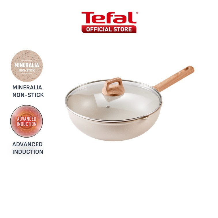 Tefal Cristalia Plus Deep Fry Pan 26cm / Saucepan 16cm / Stew Pot 20cm / Wok Pan 30cm