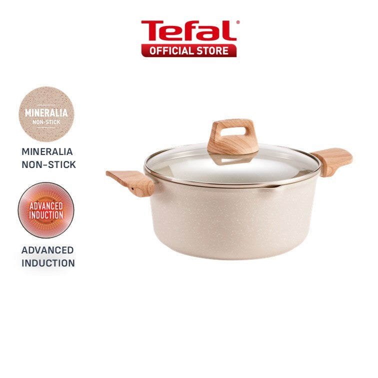 Tefal Cristalia Plus Deep Fry Pan 26cm / Saucepan 16cm / Stew Pot 20cm / Wok Pan 30cm