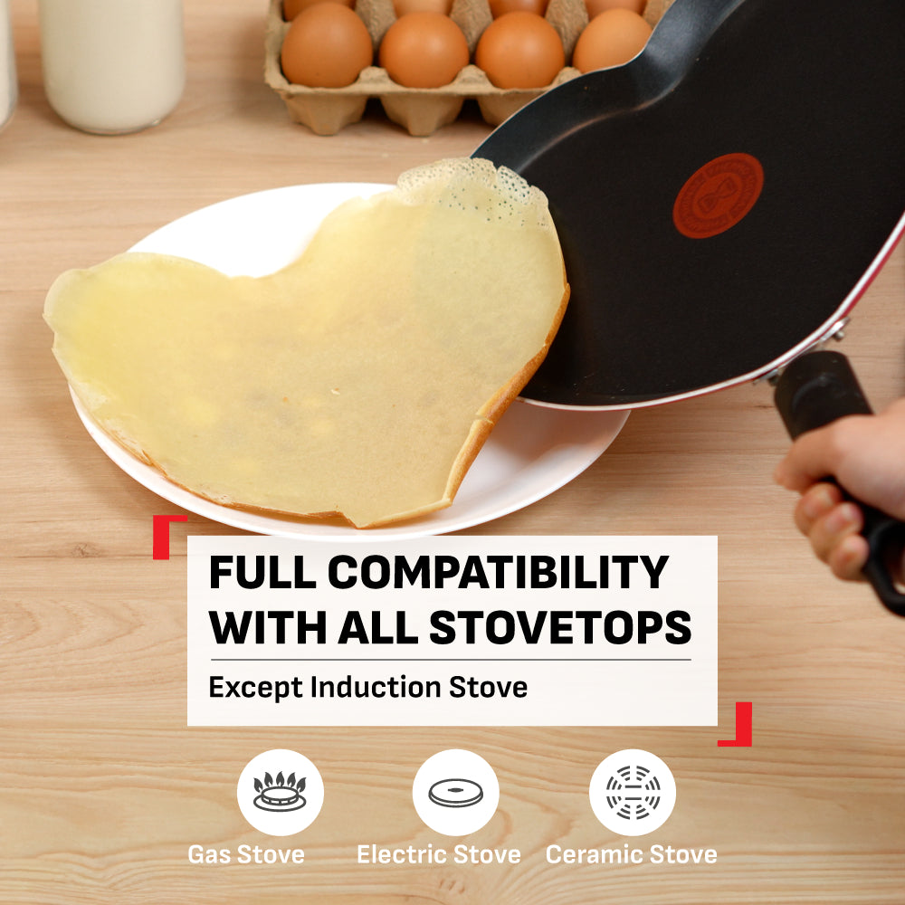 Tefal Heart Pancake Pan 25cm B01410