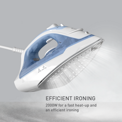 Tefal Virtuo 30 Steam Iron FV2C41 – Quick & Easy, Powerful 2000 Watts, Steam Boost 120g/min (FV1721 available)
